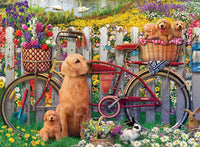 Rompecabezas perritos en el jardin 500 piezas - 4