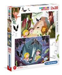 Rompecabezas En Busca De Aventura 2X20 Clementoni - 1