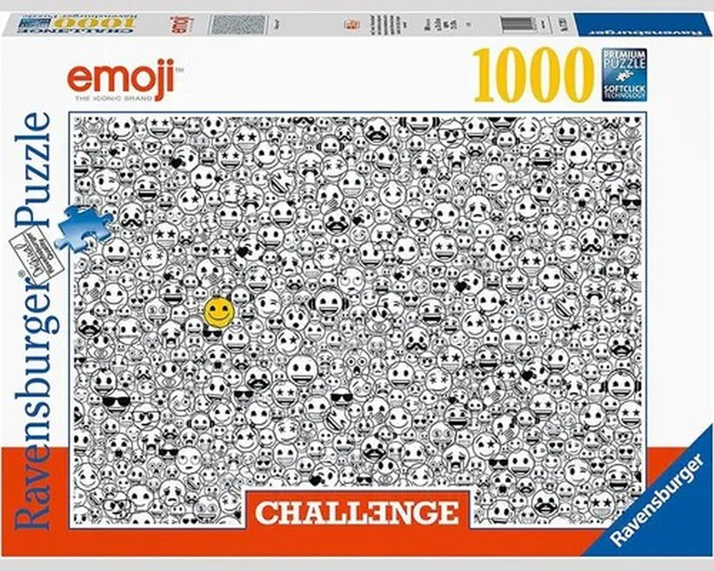ROMPECABEZAS CHALLENGE EMOJI 1000 PIEZAS RAVENSBURGER