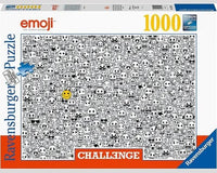 ROMPECABEZAS CHALLENGE EMOJI 1000 PIEZAS RAVENSBURGER - 1
