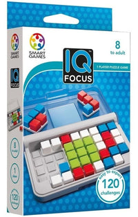 Juego De Mesa IQ Focus Smart Games 120 Retos - 1