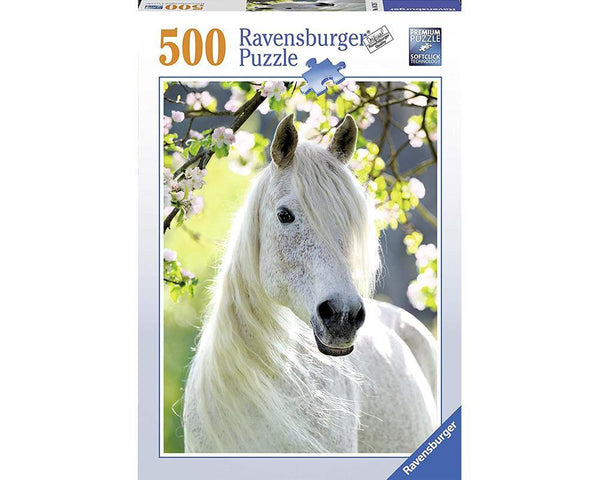 Caballo Blanco Rompecabezas De 500 Piezas Ravensburger