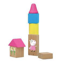CUBETA BLOQUES DE MADERA PEPPA - 3