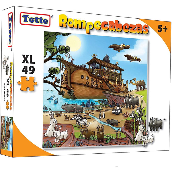 Rompecabezas Infantil Arca De Noe 49 Pz Totte
