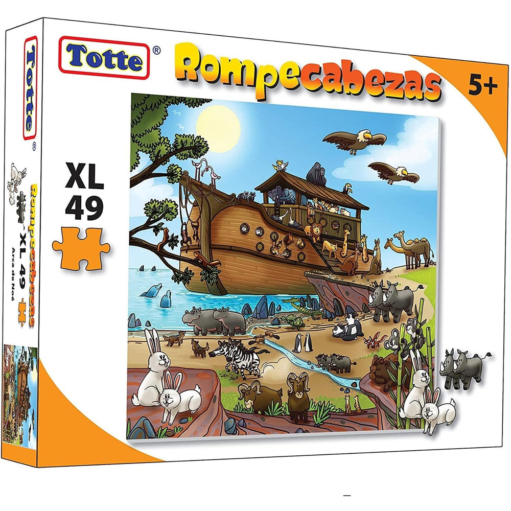 Rompecabezas Infantil Arca De Noe 49 Pz Totte