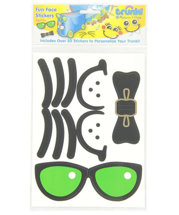 TRUNKI STICKERS - FUN FACE