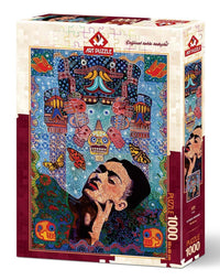 Rompecabezas Frida Kahlo 1000 Piezas Arte - 1