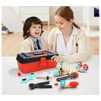Set De Construcción De Madera, con Herramientas, Niños 53 pz - 7
