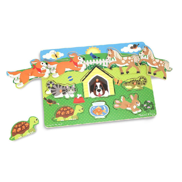 Rompecabeza De Madera - Pets Rompecabezas De De Madera Melissa & Doug