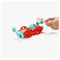 Set De Construcción De Madera, con Herramientas, Niños 53 pz - 5