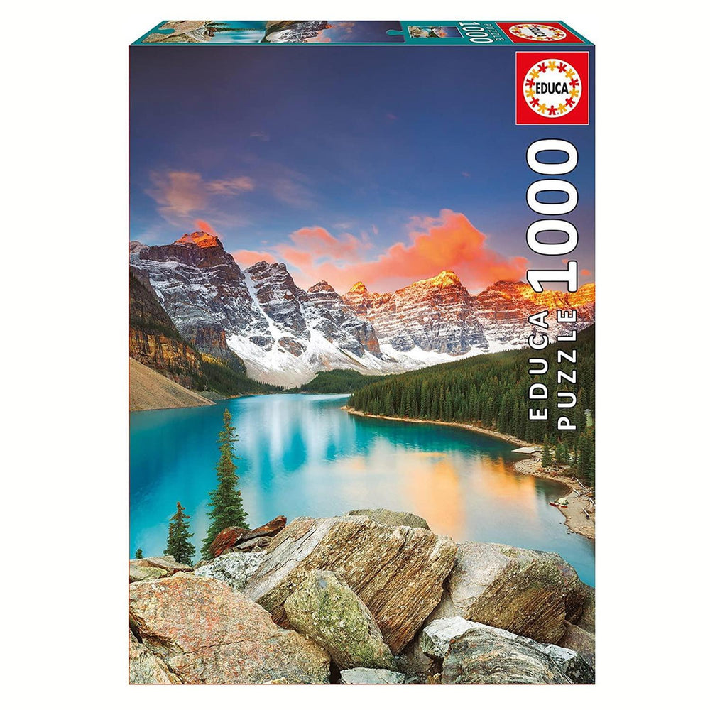 Rompecabezas Lago Moraine 1000 Pz Educa