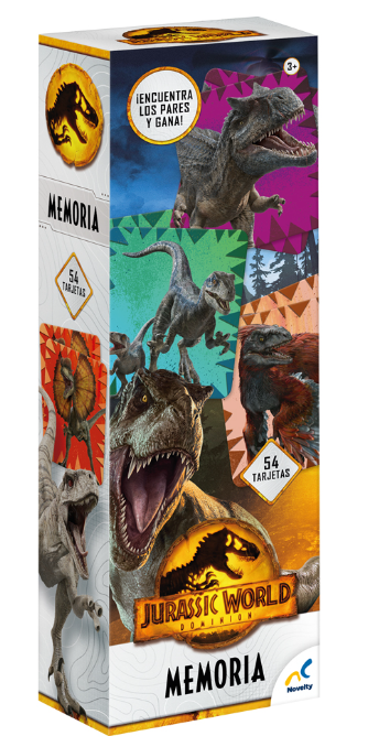 Juego de Memoria Jurassic World