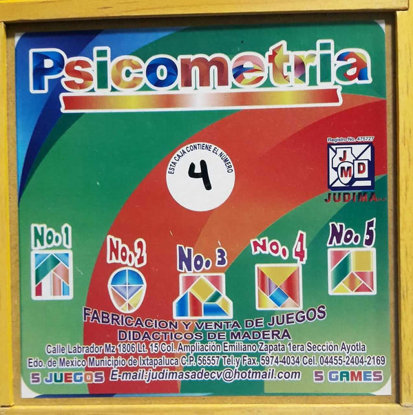 Psicometria No. 4 Madera