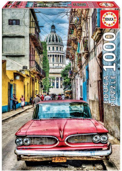 Coche En La Habana Rompecabezas De 1000 Piezas Educa