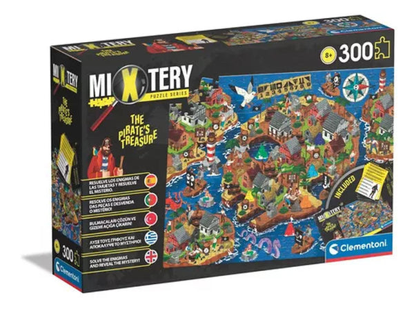 Rompecabezas 300 Mixtery Puzzle Tesoro De Los Piratas 300 Piezas
