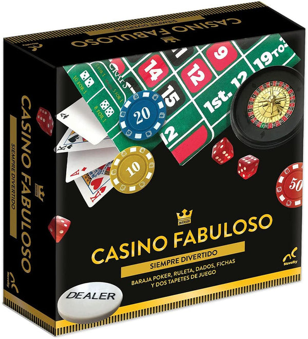 Fabuloso Casino Póker Ruleta Novelty