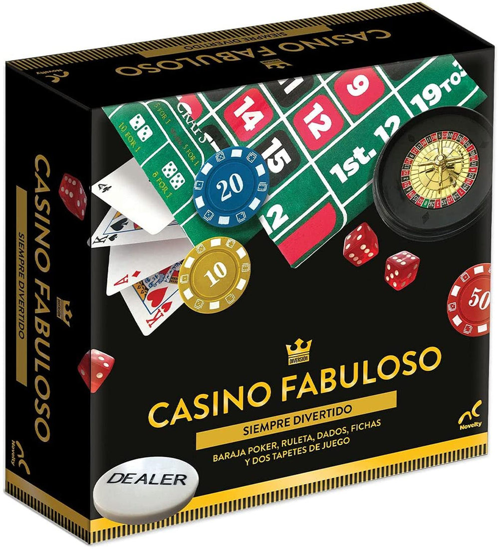 Fabuloso Casino Póker Ruleta Novelty