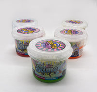 Slime Grande en Bote con Bolitas Cruch varios colores - 2