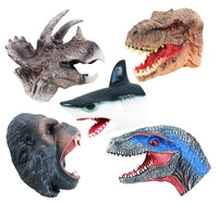 Títeres de Mano Cabeza de Dinosaurio Marionetas Hand Puppets - 14