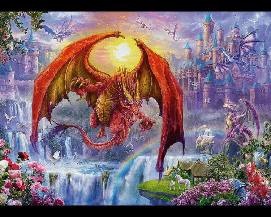 Rompecabezas Reino Del Dragon 1000 Piezas Ravensburger