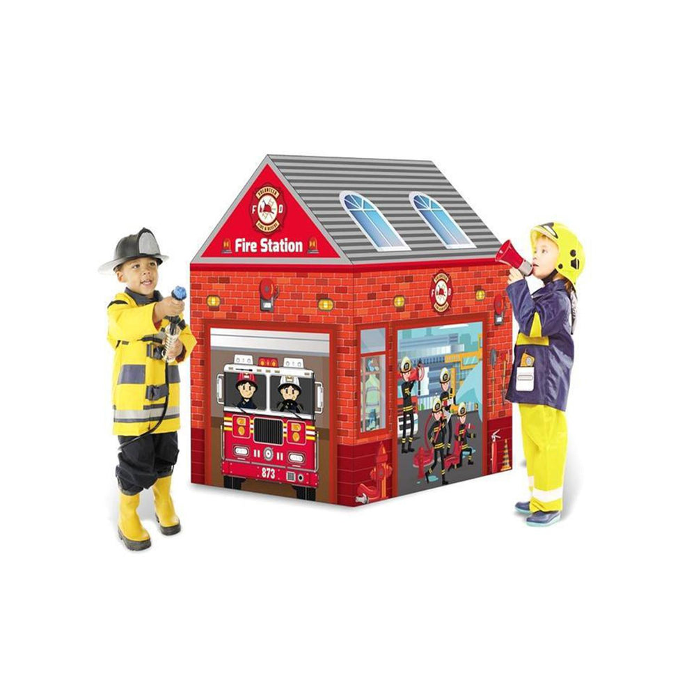Casita Infantil - Estación De Policías , Armable-103 cm Alto