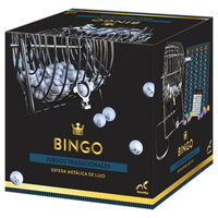 Juego De Mesa Bingo,Metal, Clasico, Salón 244 Piezas - 5