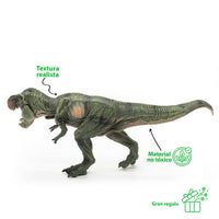 Figura de Dinosaurio Tiranosauro Rex Verde Jurassic 30 cm - 6