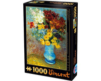 Rompecabezas Van Gogh Flores En Un Florero 1000 Piezas - 1