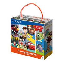 Rompecabezas 4 En 1 Multi-Pixar 24 Y 48 Piezas - 1