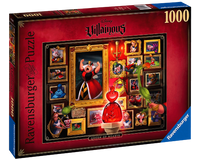 Rompecabezas Disney Villanos Reina De Corazones 1000 Piezas Ravensburger - 1