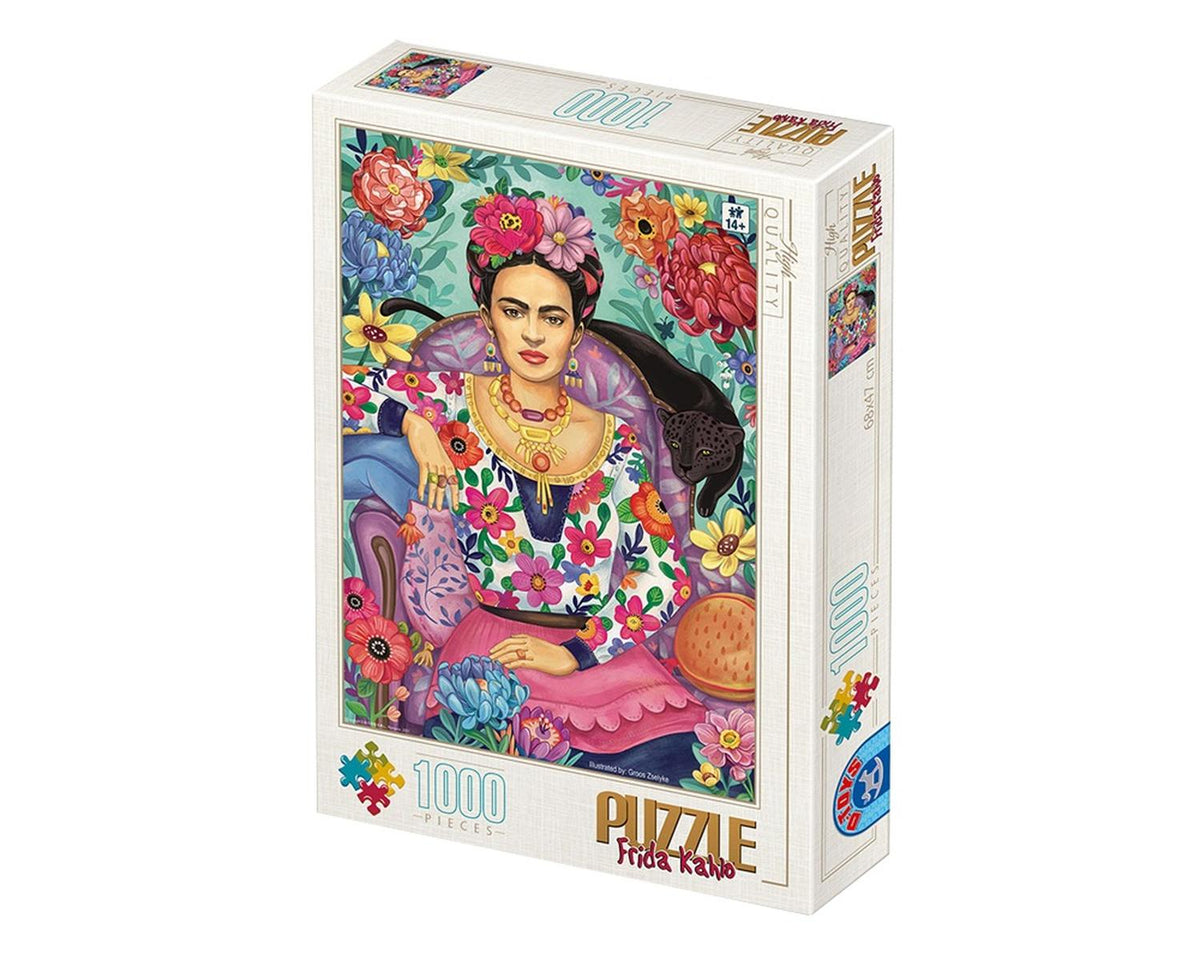 Rompecabezas Groos Zselyke Frida Kahlo 1000 Piezas — DidactiJuegos