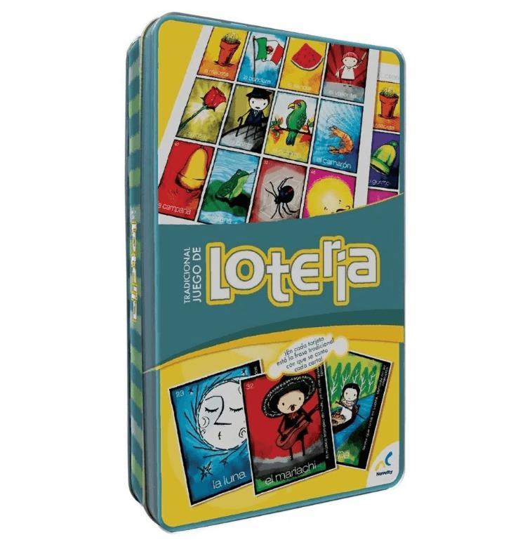 Tradicional Juego De Loteria En Tin