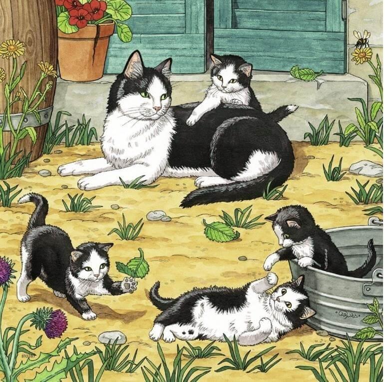 Gatitos Y Perritos Rompecabezas De Ravensburger