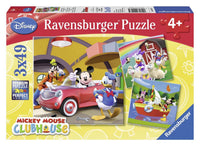 Rompecabezas 3 en 1 Todos Mundo Ama A Mickey 49 Piezas Cada Uno Ravensburger - 1