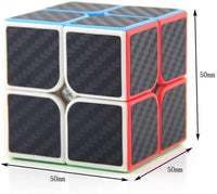 Cubo Magico 2X2 - Meilong Carbon Fiber Destreza - 3