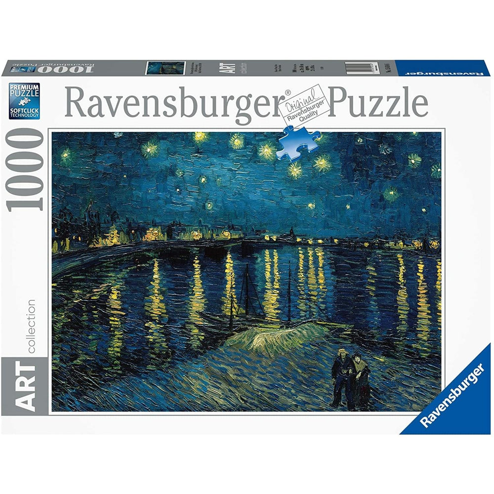 Rompecabezas Van Gogh: Noche Estrellada 1000 Piezas Ravensburger