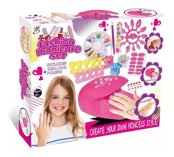 SET PARA UÑAS DE NIÑA