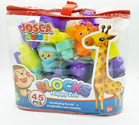 Blocks Para Armar en Bolsa con Animales 45 piezas - 1