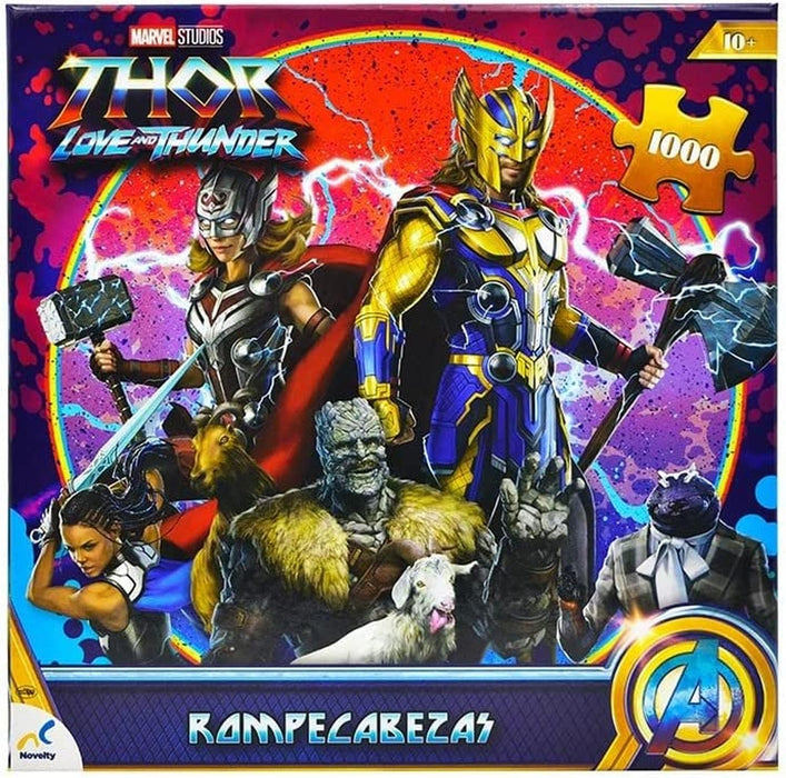 ROMPECABEZAS THOR LOVE AND THUNDER 1000 piezas