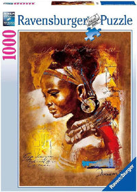 Rompecabezas Belleza Africana 1000 Piezas Ravensburger - 1