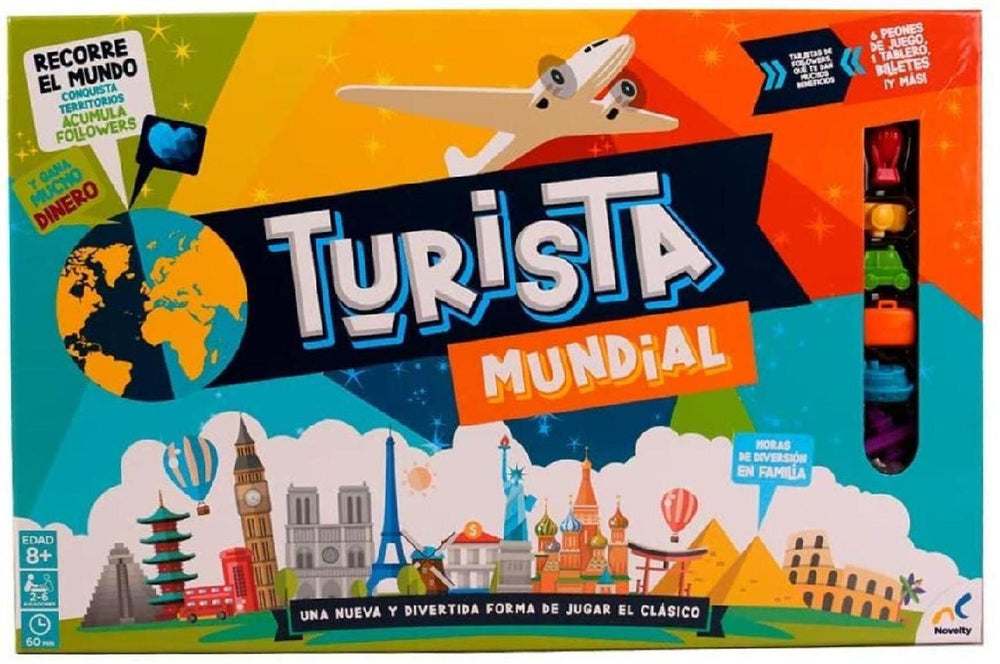 Juego De Mesa Turista Mundial Moderno