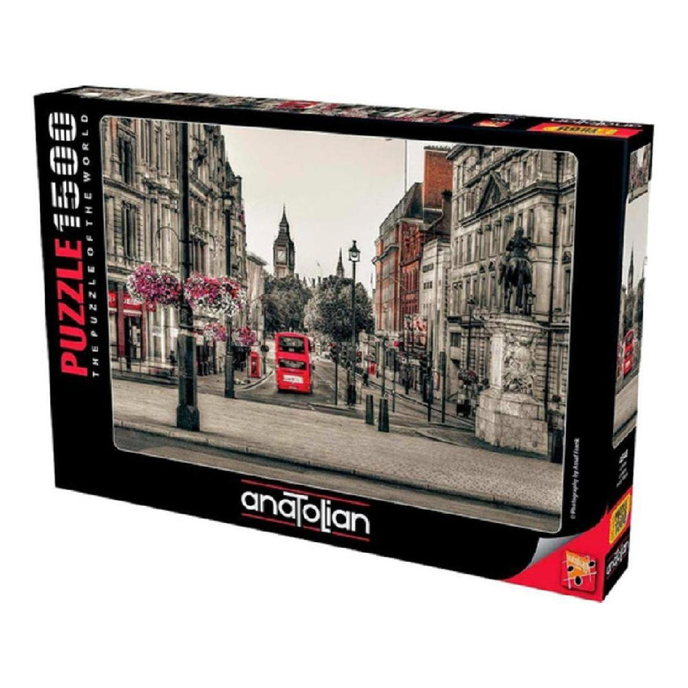 Vista De Londres Blanco Y Negro Rompecabezas De 1500 Piezas Anatolian