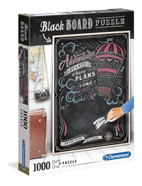 Rompecabezas Blackboard Travel- 1000 Piezas Clementoni - 1