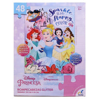 Rompecabezas Glitter Princesas De Disney 48 Piezas - 2
