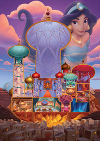 Rompecabezas Castillo Disney: Jasmin 1000 Piezas Ravensburger - 2