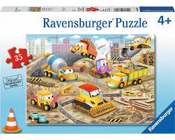 Excavadoras Rompecabezas De Ravensburger