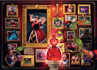 Rompecabezas Disney Villanos Reina De Corazones 1000 Piezas Ravensburger - 2