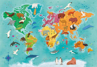 Rompecabezas Animales Del Mundo 200 Piezas Clementoni - 2