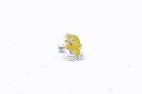 La Gallina Pintadita, Broqueles Plata .925 varios personajes - 10