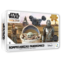 Rompecabezas Mandalorian Panorámico 3 En 1 Estuche Metálico - 1